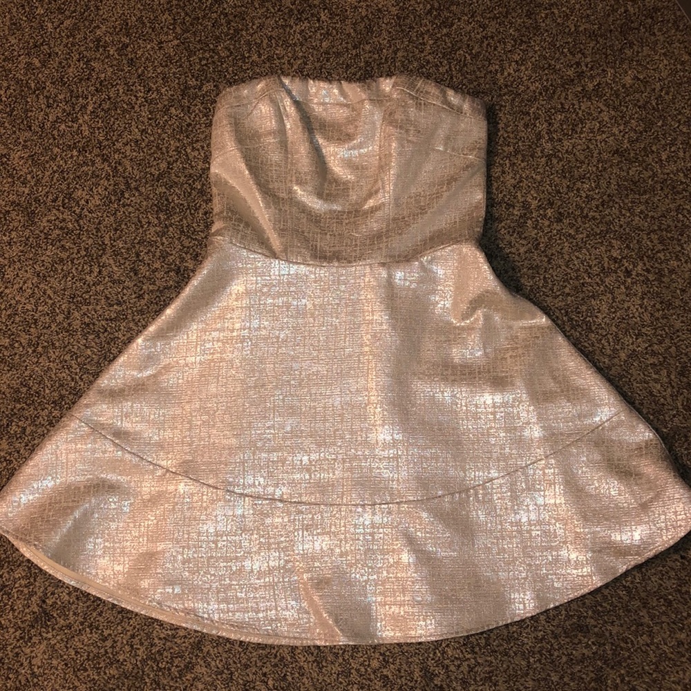 EXPRESS Strapless cocktail dress
